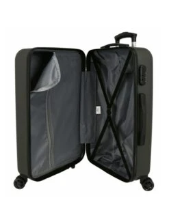 Maleta Mediana Pepe Jeans Denim Star Negra 11 Maleta Mediana Pepe Jeans Denim Star Negra -Almacenamiento De Viaje maleta mediana pepe jeans denim star negra 1