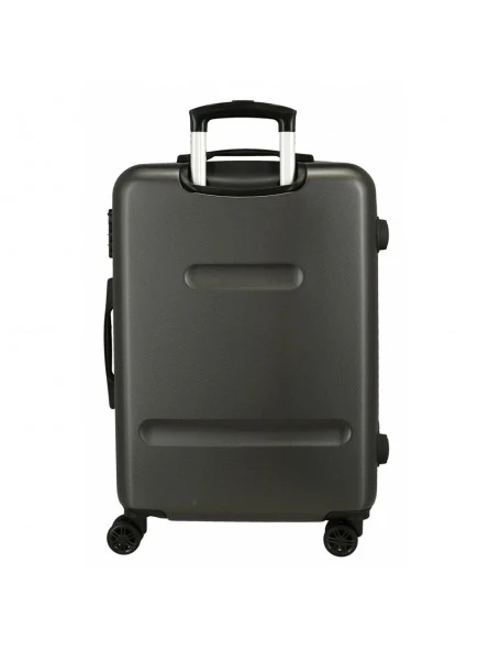 Maleta Mediana Pepe Jeans Denim Star Negra 6 Maleta Mediana Pepe Jeans Denim Star Negra - Imagen 4