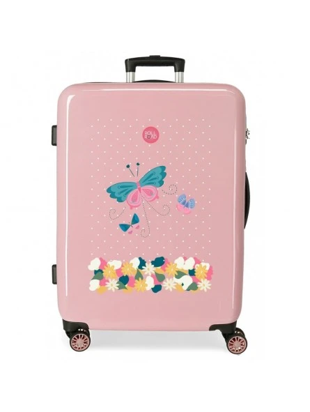 Maleta Mediana Roll Road Precious Flower 3 Maleta Mediana Roll Road Precious Flower