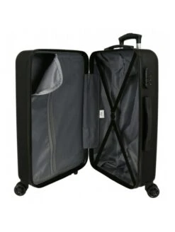 Maleta Mediana Star Wars The Mandalorian Negra -Almacenamiento De Viaje maleta mediana star wars the mandalorian negra 1