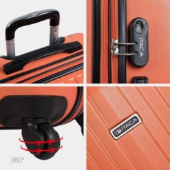 Maleta 70Cm Itaca Sevron -Almacenamiento De Viaje mandarina sku 16396554 29010472 xxl