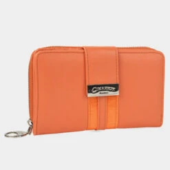 Cartera De Mujer Cimarron Jenison En Polipiel -Almacenamiento De Viaje mandarina sku 16654628 20010874 xxl