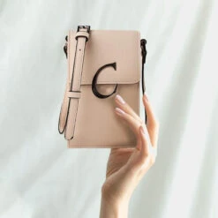 Mini Bolso Bandolera Cimarron Albany -Almacenamiento De Viaje marfil sku 16437993 15560141 xxl