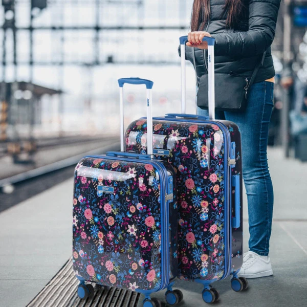 Juego De Maletas Skpat Foresta Cabina Y Mediana Color Capacidad 98,5 L 4 Juego De Maletas Skpat Foresta Cabina Y Mediana Color Capacidad 98,5 L - Imagen 2