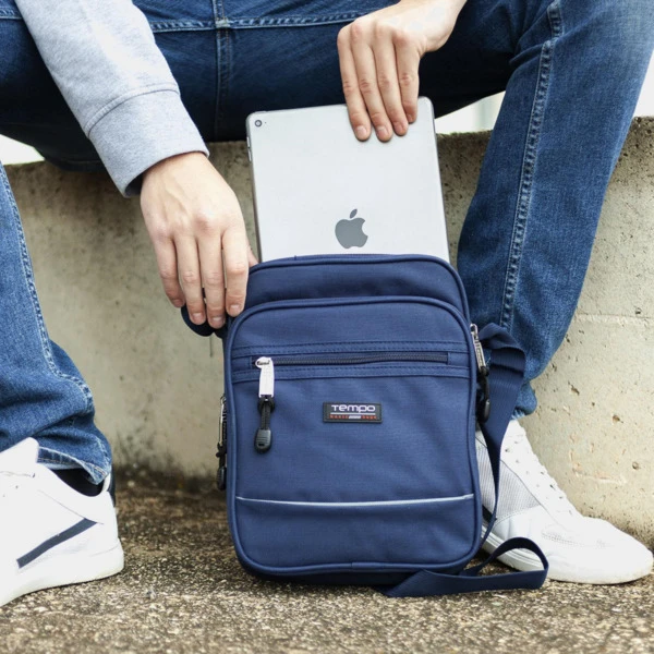 Bandolera Porta Tablet De Mujer/Hombre Tempo Oslo En Poliéster 4 Bandolera Porta Tablet De Mujer/Hombre Tempo Oslo En Poliéster - Imagen 2
