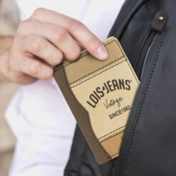 Cartera De Hombre Lois Corsan En Piel -Almacenamiento De Viaje marron claro sku 16042041 58380630 xxl