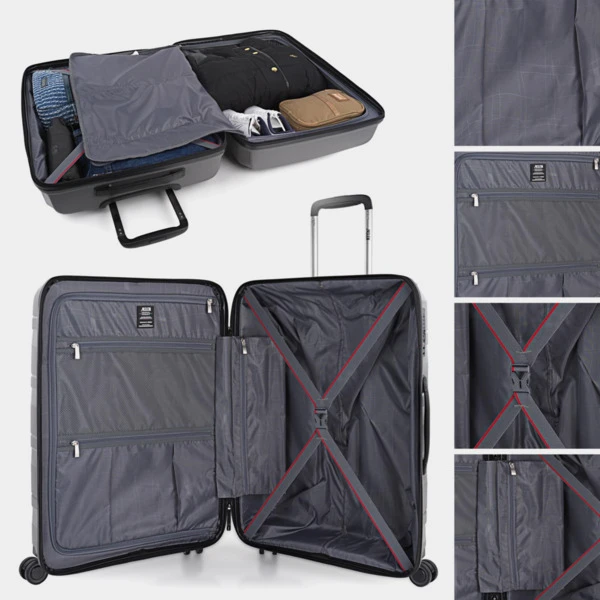 Maletas Mediana Stuttgart Rigida/Blanda Con Capacidad De 58 L 16 Maletas Mediana Stuttgart Rigida/Blanda Con Capacidad De 58 L - Imagen 14