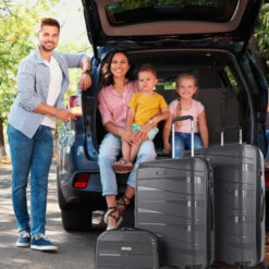 Maletas Mediana Stuttgart Rigida/Blanda Con Capacidad De 92 L -Almacenamiento De Viaje marron metalizado sku 16341085 54430246 xxl