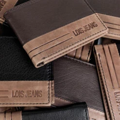 Monedero De Hombre Lois Dutton Color En Piel Con Rfid Y Llavero -Almacenamiento De Viaje marron oscuro marron sku 16062260 26540582 xxl