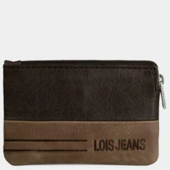Monedero De Hombre Lois Dutton Color En Piel Con Rfid Y Llavero -Almacenamiento De Viaje marron oscuro marron sku 16062260 26570764 xxl
