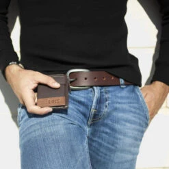 Cartera/Monedero De Hombre Lois Durham En Piel -Almacenamiento De Viaje marron tan sku 16042215 03530455 xxl