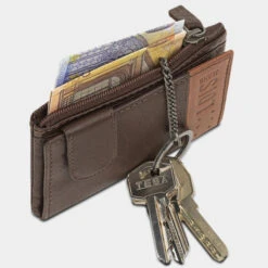 Cartera/Monedero De Hombre Lois Durham En Piel -Almacenamiento De Viaje marron tan sku 16042215 03560411 xxl