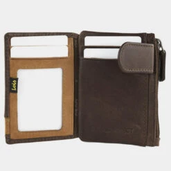 Cartera-Tarjetero De Piel De Hombre Lois Dayton En Piel -Almacenamiento De Viaje marron tan sku 16667237 29300107 xxl