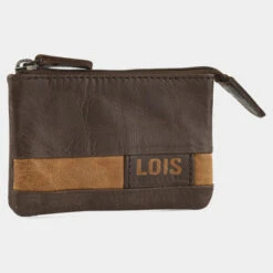 Monedero De Piel Lois Dayton -Almacenamiento De Viaje marron tan sku 16667245 13430377 xxl
