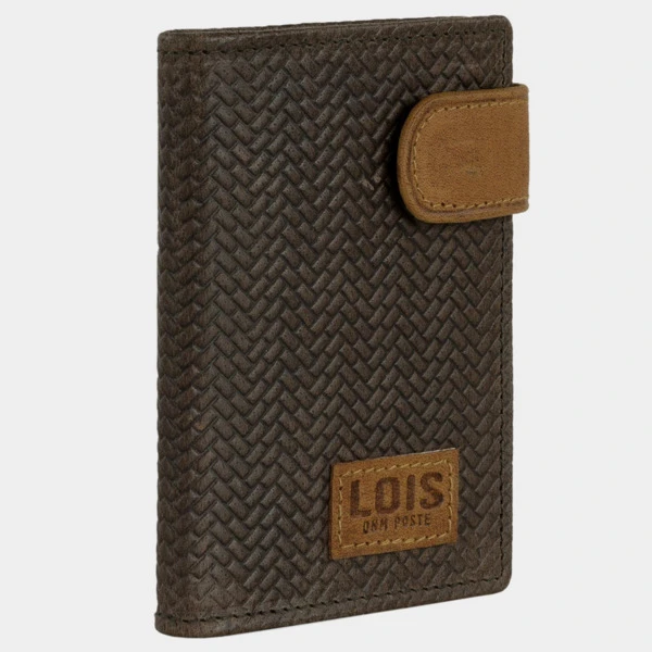 Tarjetero De Hombre Lois De La Colección Davidson En Piel Genuina 3 Tarjetero De Hombre Lois De La Colección Davidson En Piel Genuina
