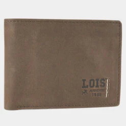 Cartera De Hombre Lois De La Colección Hewitt En Piel Genuina -Almacenamiento De Viaje marron sku 16042002 06010365 xxl