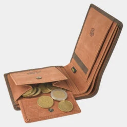 Cartera De Hombre Lois De La Colección Hewitt En Piel Genuina -Almacenamiento De Viaje marron sku 16042002 06040700 xxl