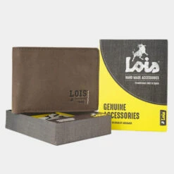 Cartera De Hombre Lois De La Colección Hewitt En Piel Genuina -Almacenamiento De Viaje marron sku 16042002 06050820 xxl