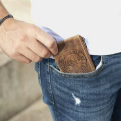 Monedero De Hombre Lois Brock En Piel 18 Monedero De Hombre Lois Brock En Piel -Almacenamiento De Viaje marron sku 16042021 46250933 xxl