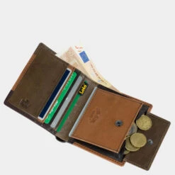 Cartera De Hombre Lois Corsan En Piel -Almacenamiento De Viaje marron sku 16042036 56050263 xxl