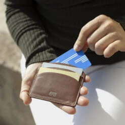 Tarjetero Jaslen Georgia -Almacenamiento De Viaje marron sku 16042149 04240833 xxl