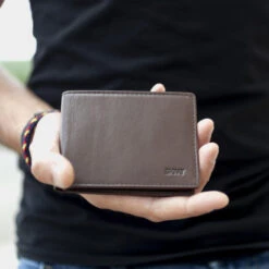 Cartera De Hombre Skpat Dundee En Piel -Almacenamiento De Viaje marron sku 16042195 44390494 xxl