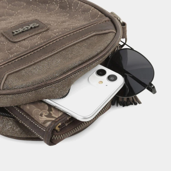 Bolso De Mujer Circular Con Bandolera Skpat Modelo Brindley Color 5 Bolso De Mujer Circular Con Bandolera Skpat Modelo Brindley Color - Imagen 3