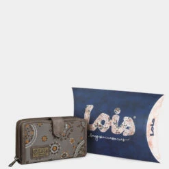 Cartera Estampada Mujer Lois Atuk Color -Almacenamiento De Viaje marron sku 16091410 22040494 xxl