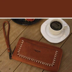 Cartera De Mujer Lois Lindsey En Polipiel -Almacenamiento De Viaje marron sku 16512448 15170374 xxl