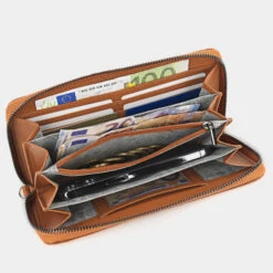 Cartera De Mujer Lois Lindsey En Polipiel -Almacenamiento De Viaje marron sku 16512448 15180400 xxl