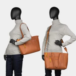 Bolso Shopper Porta Ipad Lois Crandell -Almacenamiento De Viaje marron sku 16512452 23300182 xxl