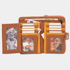 Cartera De Mujer Lois Crandell En Polipiel -Almacenamiento De Viaje marron sku 16565094 06010863 xxl