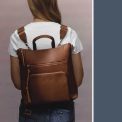 Mochila Multiposicion Porta Ipad Lois Crandell -Almacenamiento De Viaje marron sku 16565103 26360270 xxl