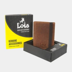 Cartera De Piel De Hombre Lois Thompson En Piel -Almacenamiento De Viaje marron sku 16654478 07380533 xxl