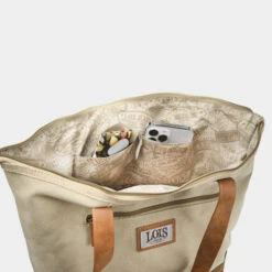 Bolso Shopper Lois Browns -Almacenamiento De Viaje marron sku 16654580 20190353 xxl