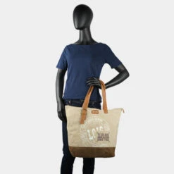 Bolso Shopper Lois Browns -Almacenamiento De Viaje marron sku 16654580 20200661 xxl