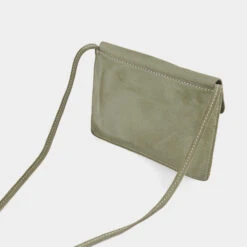Bolso Bandolera Piel Lois Whitney -Almacenamiento De Viaje menta sku 16144187 12230748 xxl