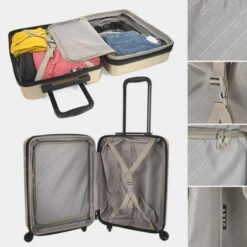 Dkny-904 Maleta Cabina New Yorker Dkny Dkny-904 New Yorker -Almacenamiento De Viaje metallic champagne sku 16663526 05390891 xxl