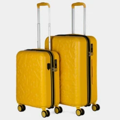 Juego De Maletas (Cabina Y Mediana) Lois Rígidas Con Capacidad De 90 L Color 27 Juego De Maletas (Cabina Y Mediana) Lois Rígidas Con Capacidad De 90 L Color -Almacenamiento De Viaje mostaza sku 16428101 01340553 xxl