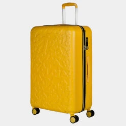 Maleta Grande Rígida Lois Modelo Zion Con Capacidad De 86 L Color -Almacenamiento De Viaje mostaza sku 16428123 17530853 xxl