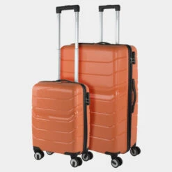 Juego De 2/3 Maletas (Cabina, Mediana Y Grande) Bristol Rigida/Blanda Con Capacidad De 94 L -Almacenamiento De Viaje naranja sku 16674615 27030696 xxl