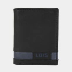 Cartera De Piel De Hombre Lois Dayton En Piel -Almacenamiento De Viaje negro azul sku 16667242 33330641 xxl