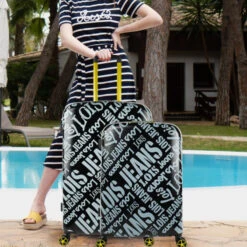 Lois Maletas Mediana Kenner Rigida Con Capacidad De 88 L -Almacenamiento De Viaje negro gris sku 16654429 21340976 xxl