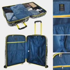 Lois Maletas Mediana Kenner Rigida Con Capacidad De 88 L -Almacenamiento De Viaje negro gris sku 16654429 21360740 xxl