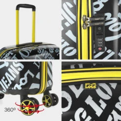 Lois Maletas Mediana Kenner Rigida Con Capacidad De 88 L -Almacenamiento De Viaje negro gris sku 16654429 21370701 xxl