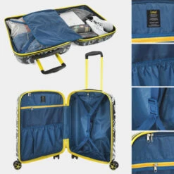 Maleta Cabina Lois Kenner -Almacenamiento De Viaje negro gris sku 16654435 28060513 xxl