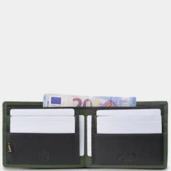 Cartera De Piel De Hombre Lois Davis En Piel -Almacenamiento De Viaje negro kaki sku 16512446 05040598 xxl