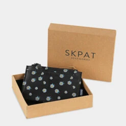 Monedero-Tajetero-Llavero Skpat Lucerna -Almacenamiento De Viaje negro margaritas sku 16106975 14300768 xxl