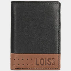 Cartera De Hombre Lois Durham En Piel -Almacenamiento De Viaje negro tan sku 16042218 14060042 xxl