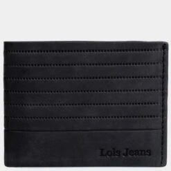 Cartera De Hombre Lois Knight Color En Piel Con Rfid -Almacenamiento De Viaje negro sku 16041956 48540011 xxl